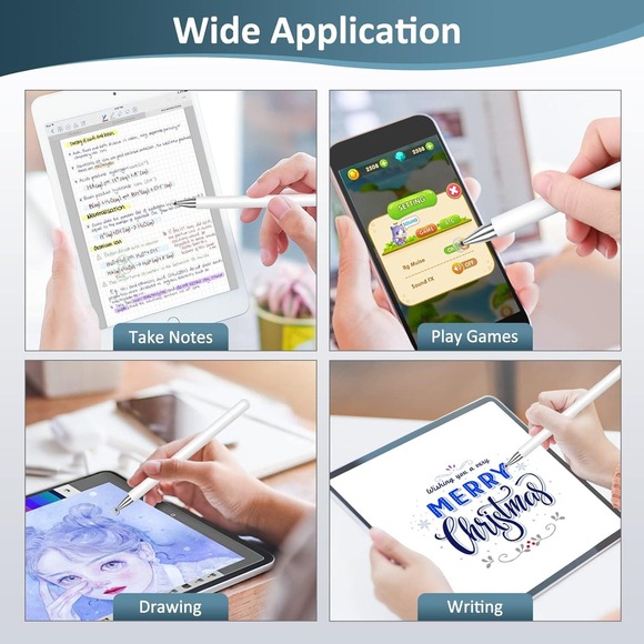 NIB- Lot of 12 Boxes MIKOO iPad Stylus Pens PLUS 4 MEKO Stylus Accessories - Picture 7 of 13